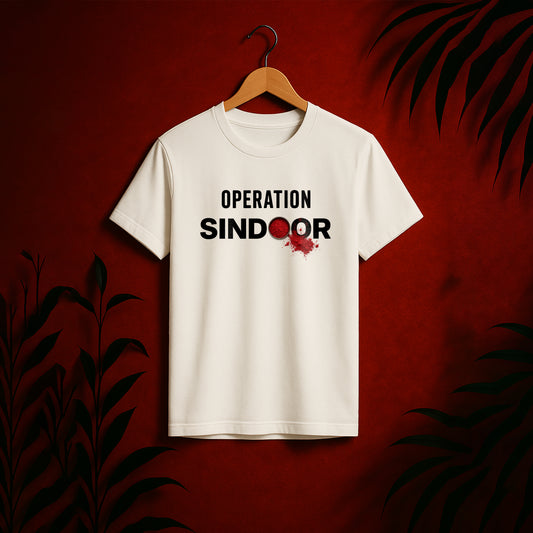 "In Honor of the Silent Warriors – Operation Sindhur  T-Shirt"